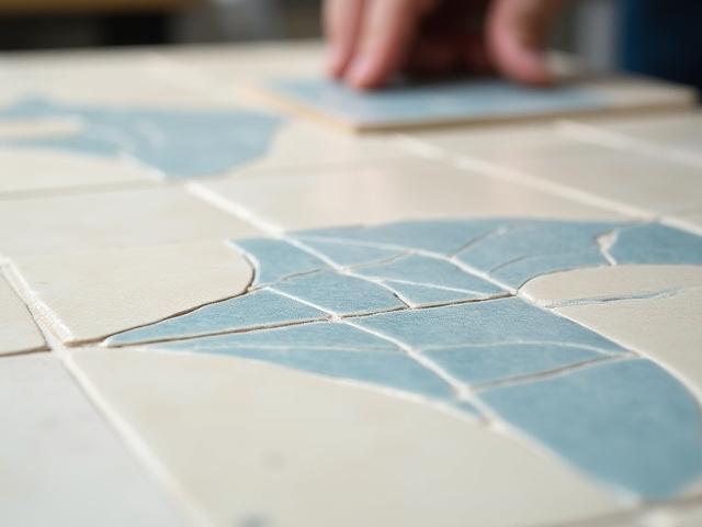 Baldosas de cerámica personalizadas con diseño geométrico